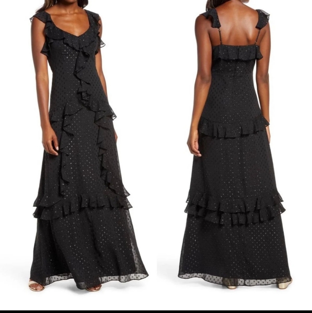 Beautiful black Lilly Pulitzer maxi dress
